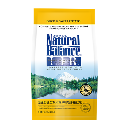 JOKUL NATURAL BALANCE雪山鸭肉甜薯无谷犬粮（大颗粒）