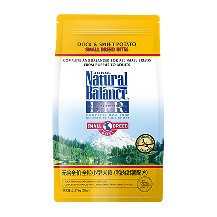 JOKUL NATURAL BALANCE雪山鸭肉甜薯无谷犬粮（小颗粒）